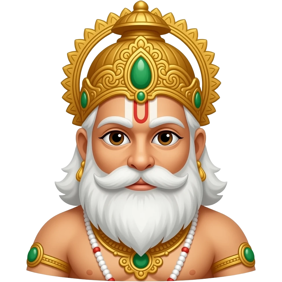 Generate an emoji of lord Hanuman emoji