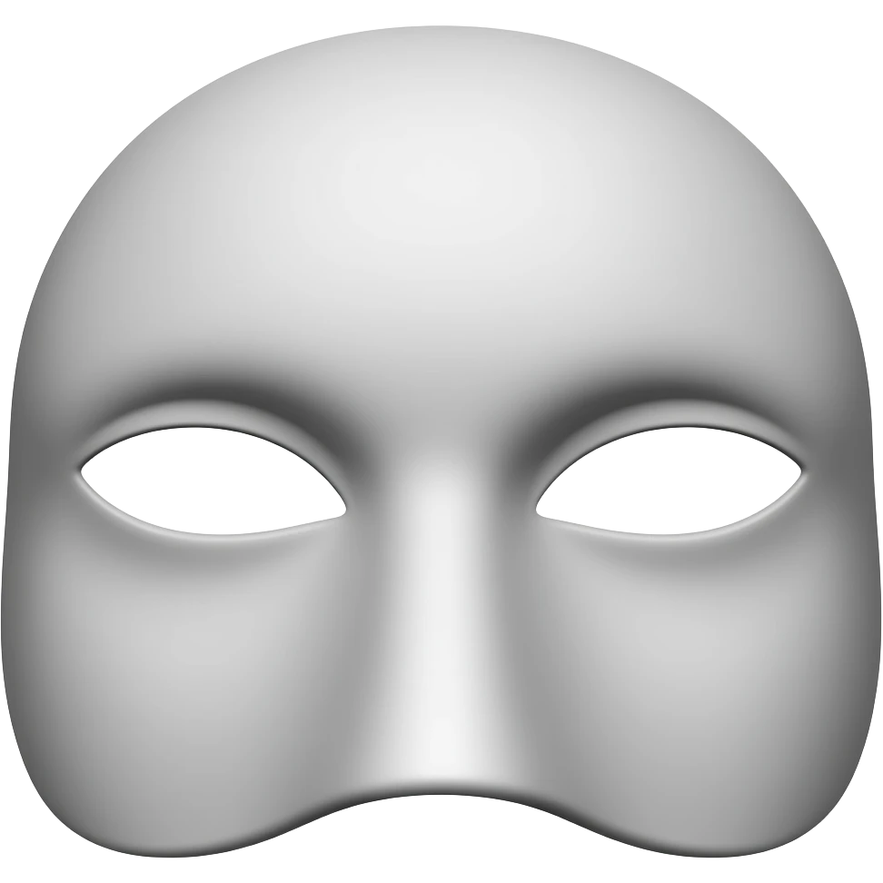 Emoji una máscara tippi emoji