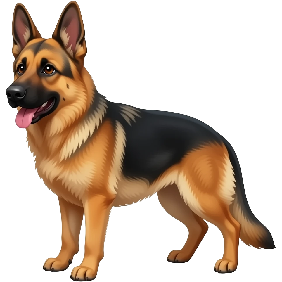 Tails Power with gsd dog emoji