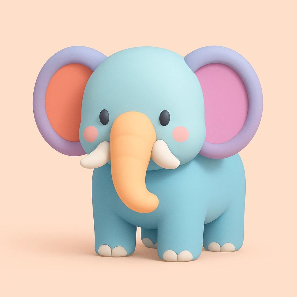 Elephant emoji