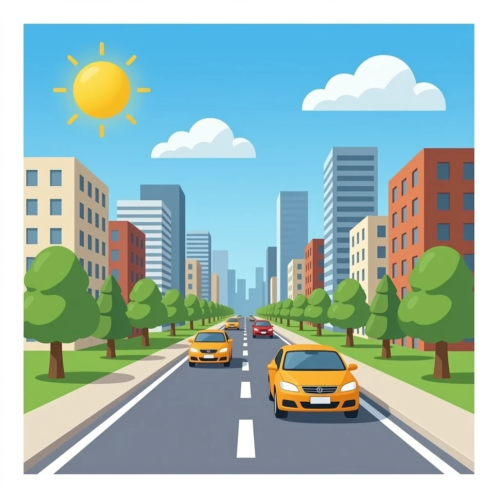 Urban roads emoji