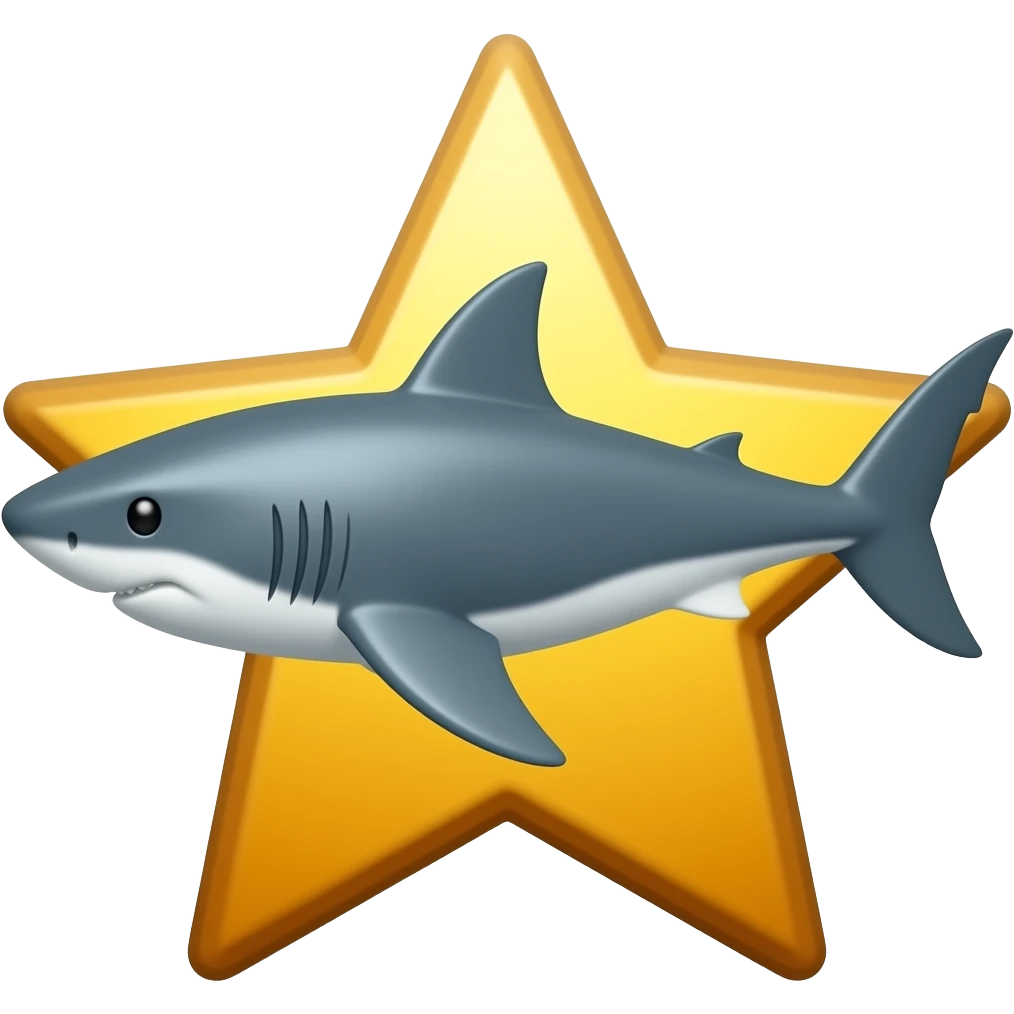 🦈+⭐ emoji