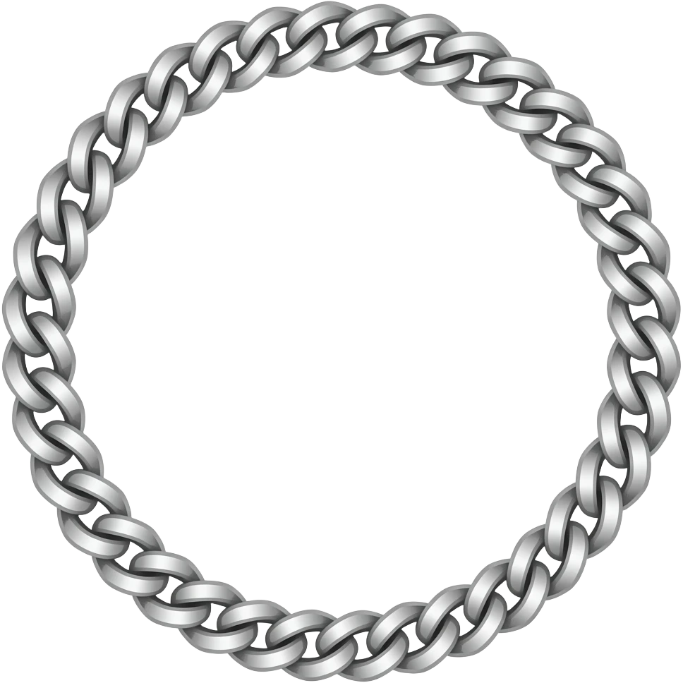 iced out cuban link diamond chain emoji