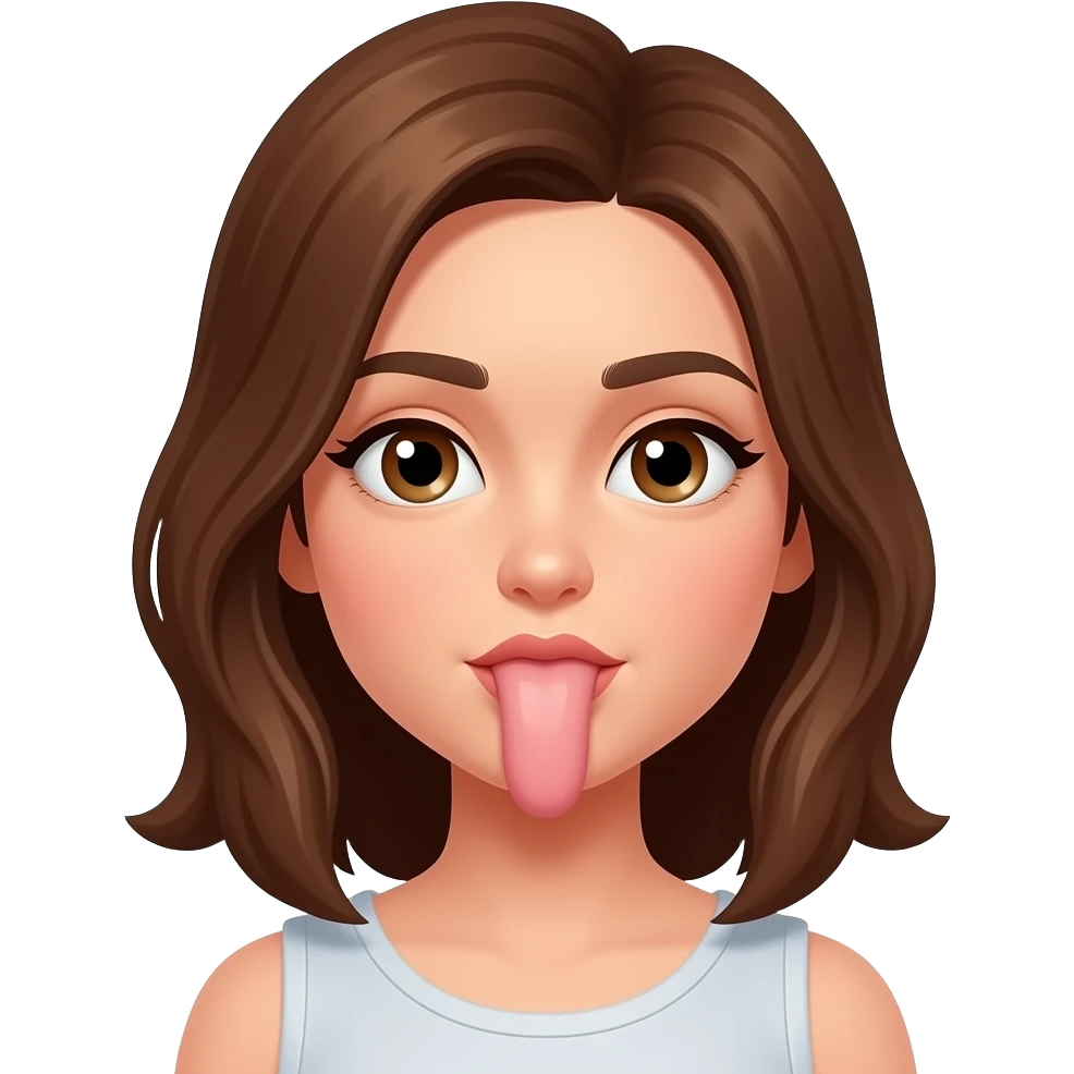 Girl sucks dick emoji