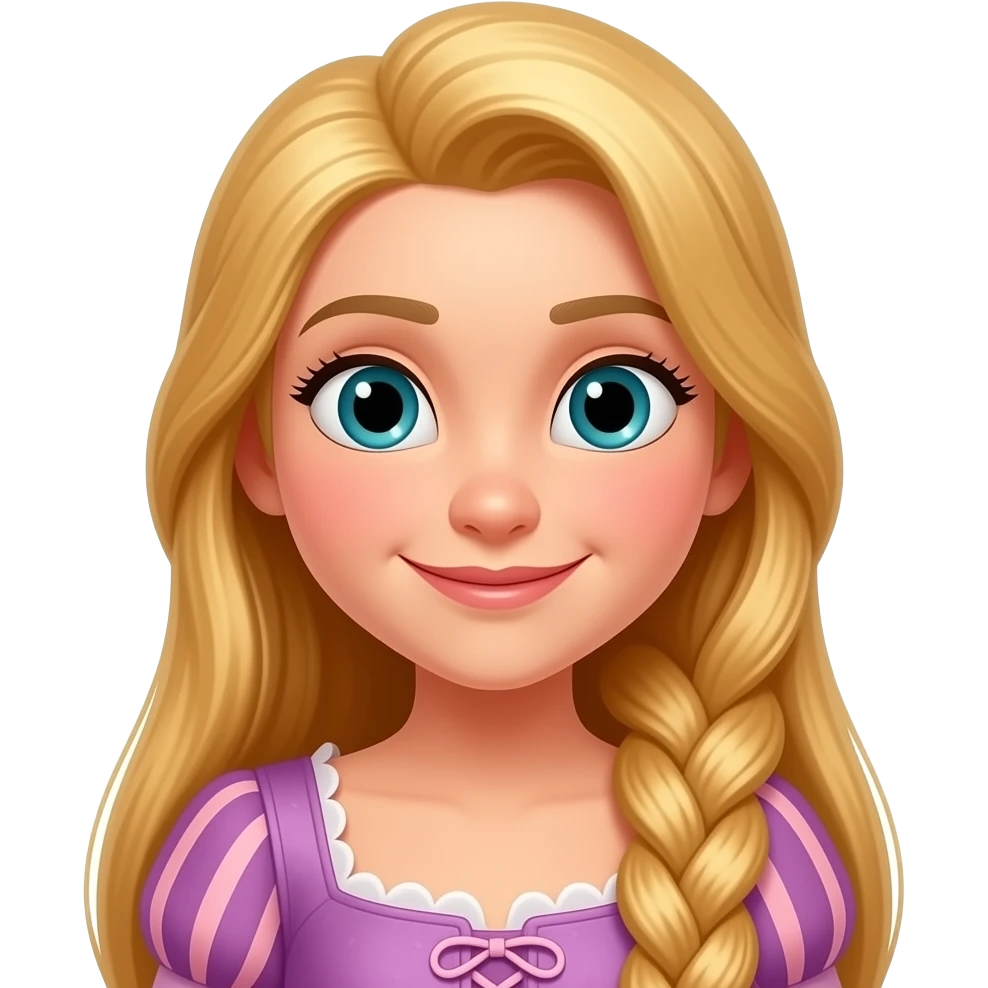 Rapunzel is showing her neck to close to my view. emoji