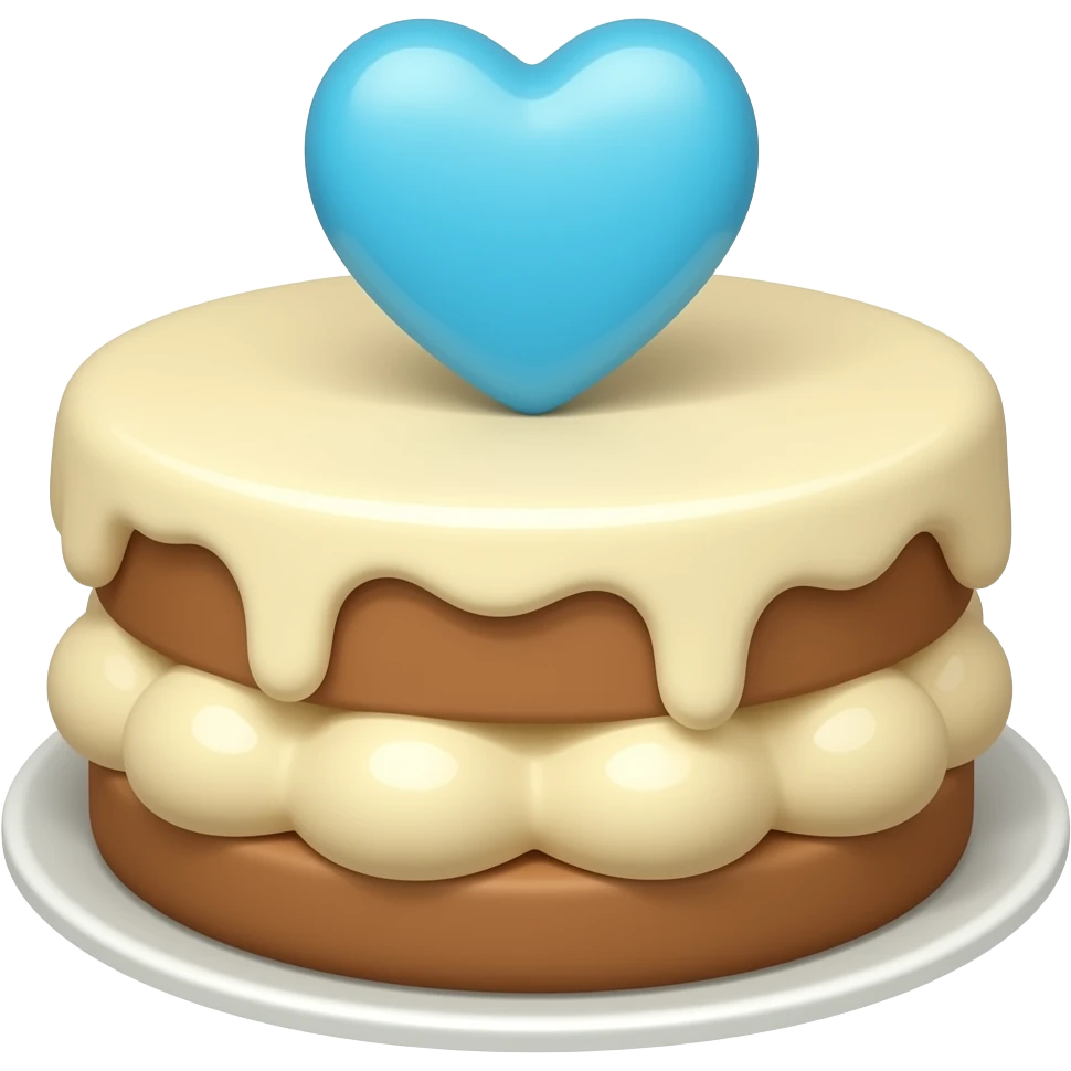 tiramisù with 🩵 emoji