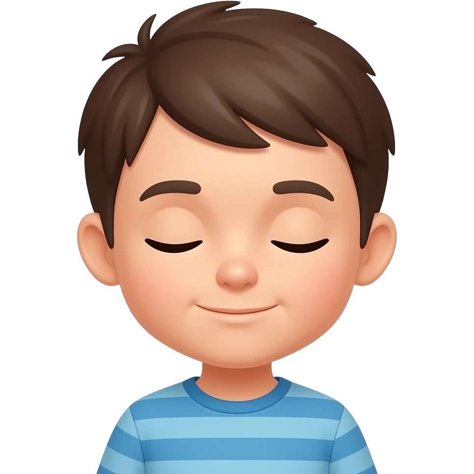 sleepy kid emoji