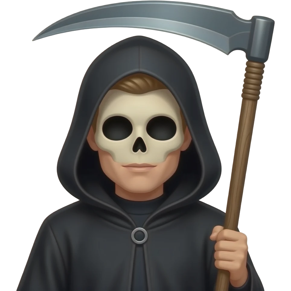 Max verstappen as grim reaper emoji