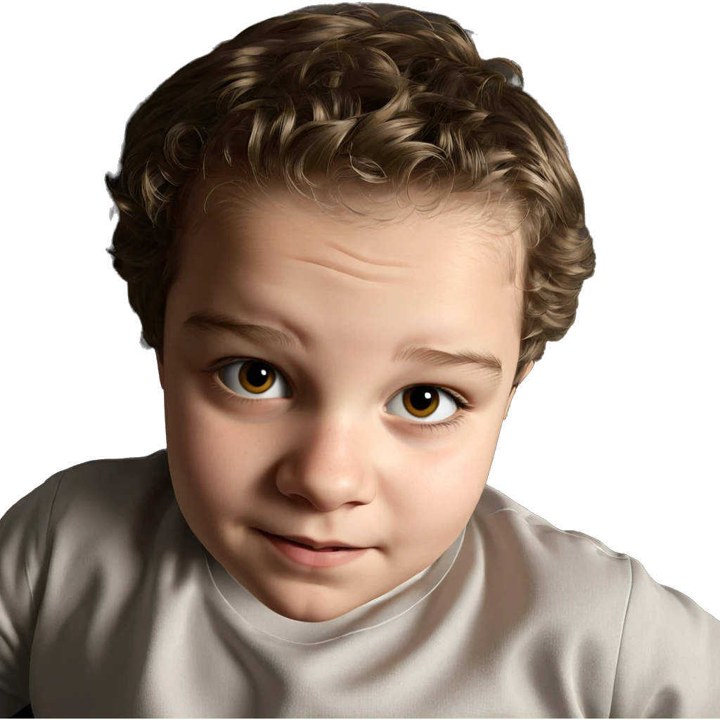 portrait of a young boy emoji