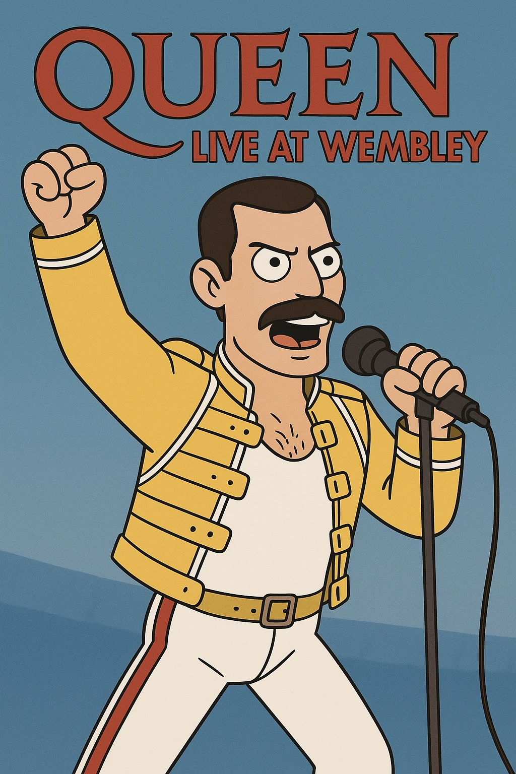  queen live at wembley the people  Freddie Mercury emoji