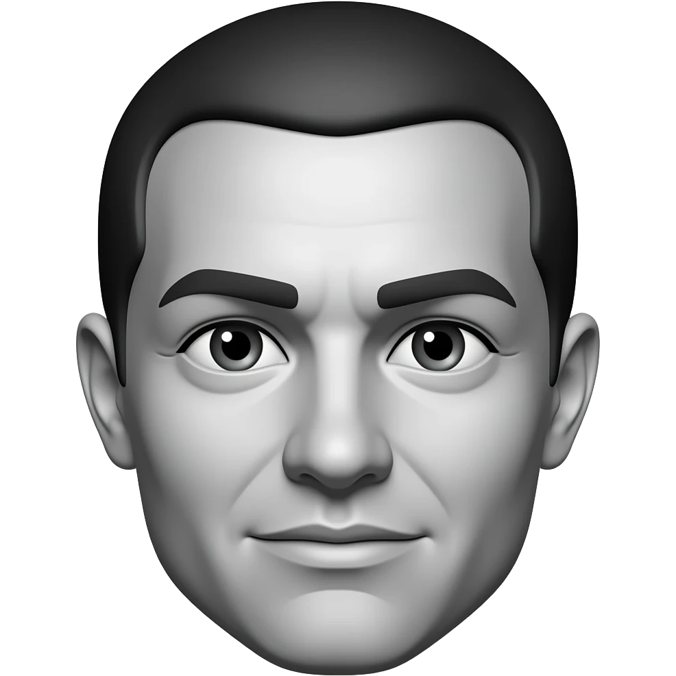 Черное-белое мышление  эмоджи emoji