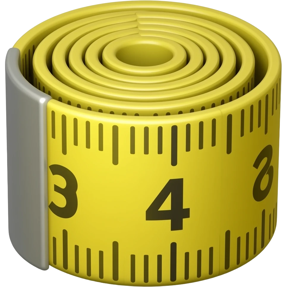 measuring tape emoji