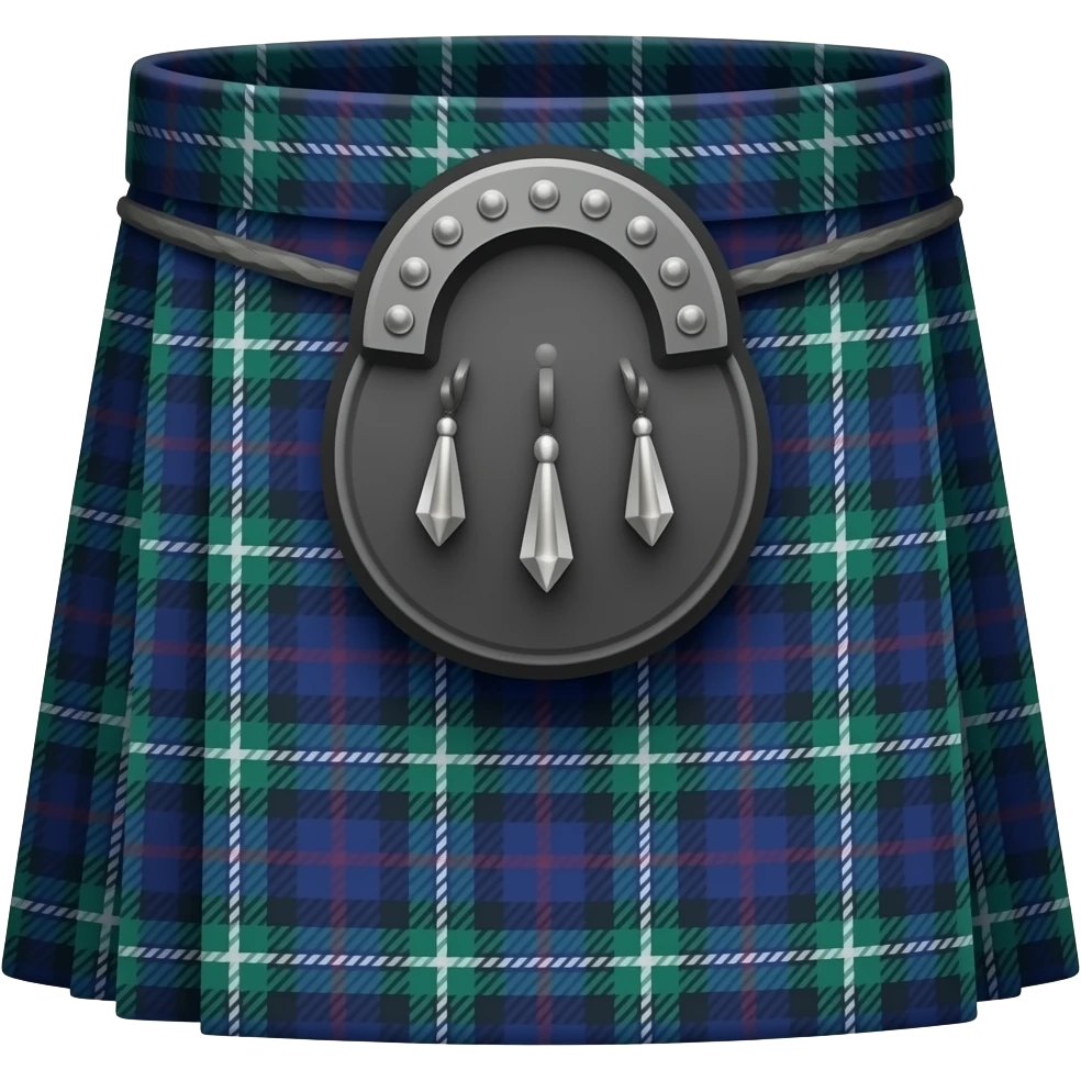 Kilt écossais emoji