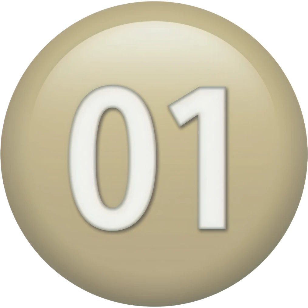 '01' 써있는 동그라미 배경색은 '#faafa8' emoji