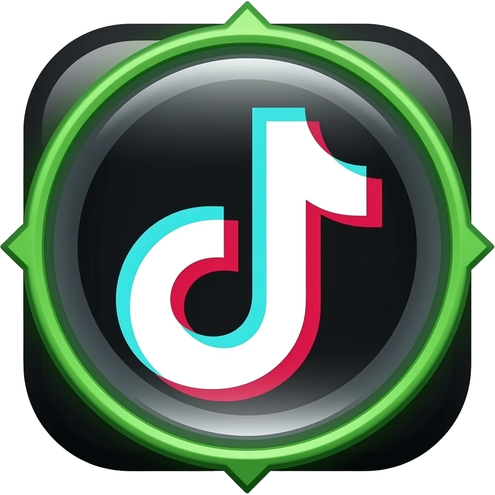 Verificación de cuenta de tiktok emoji
