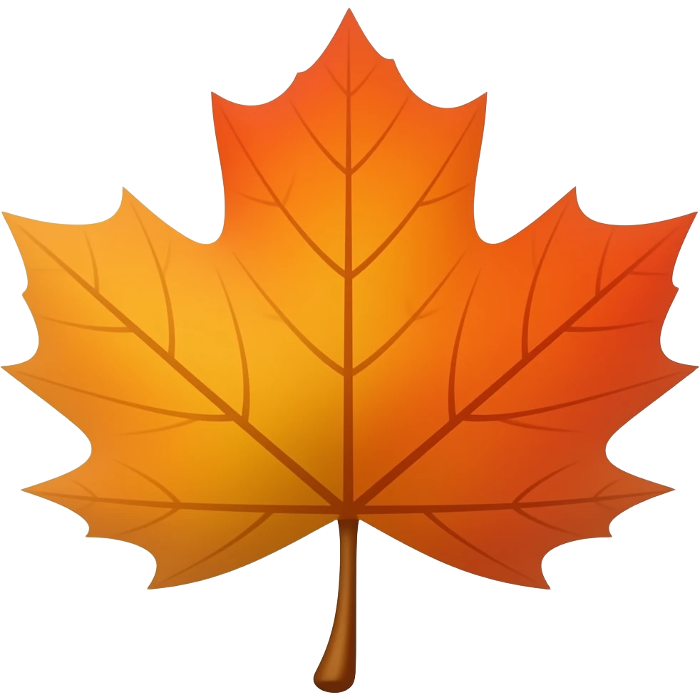 Maple tree emoji