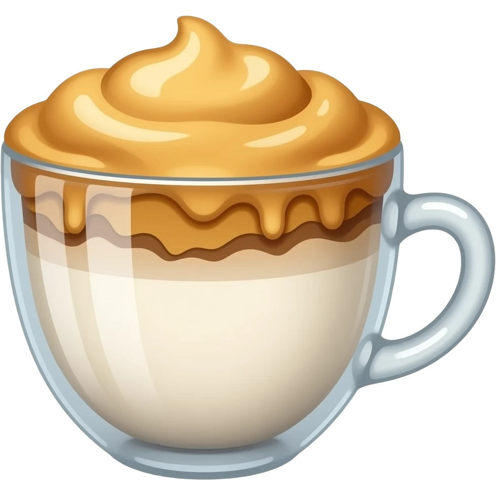 Dalgona Coffee emoji
