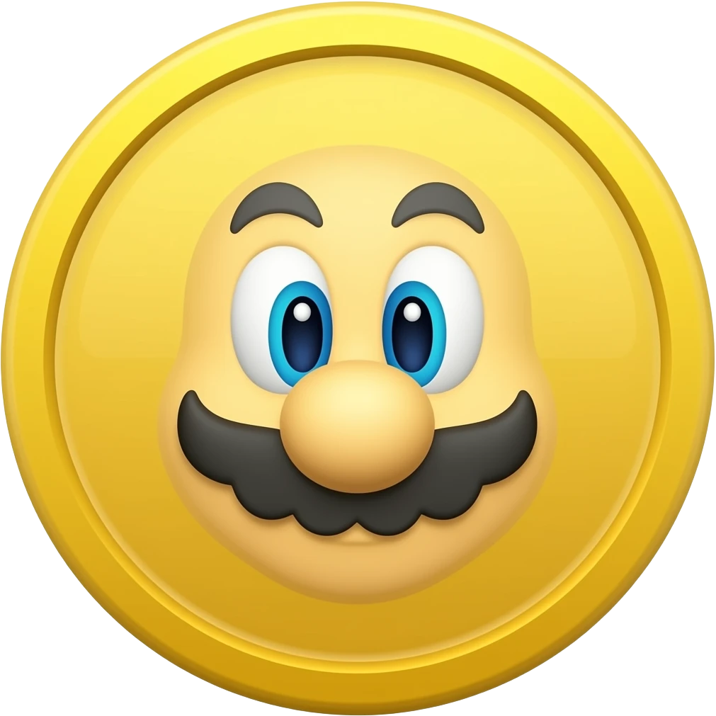 coin from mario emoji