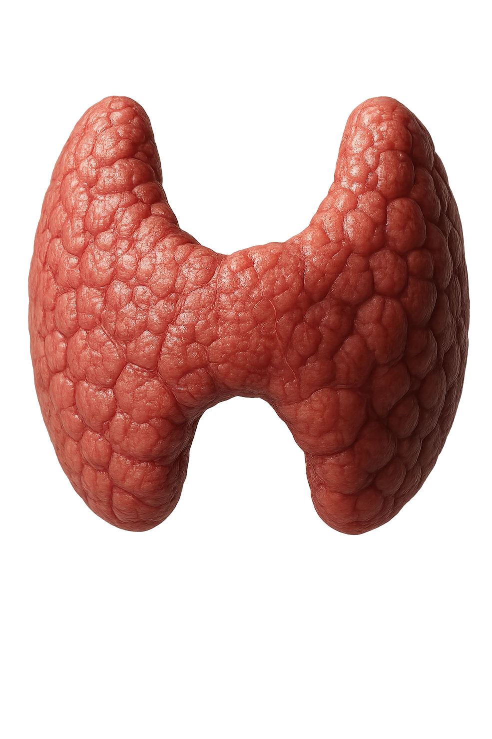 tiroide umana anatomica iperrealistica in 3d emoji