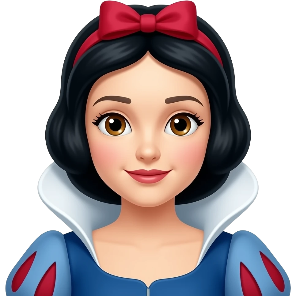 snowwhite face just emoji