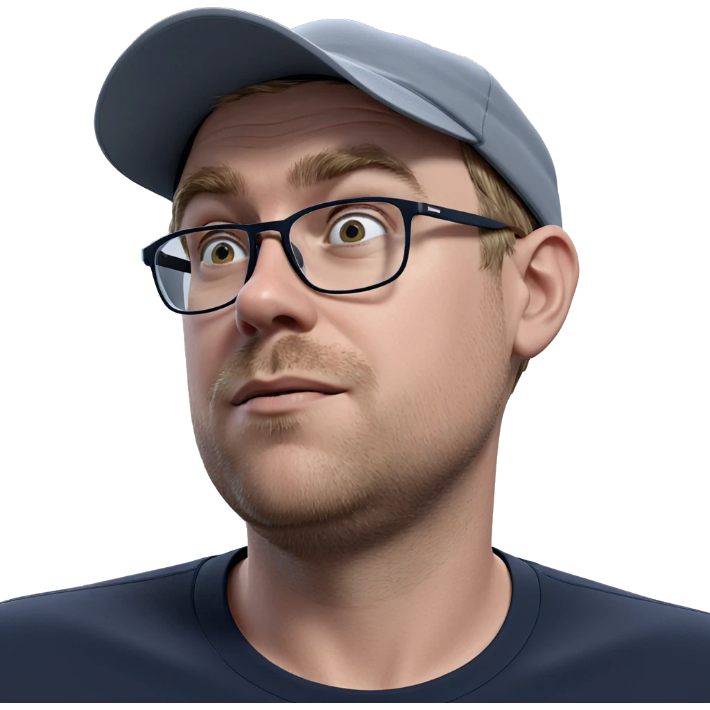 solo portrait of man in hat emoji