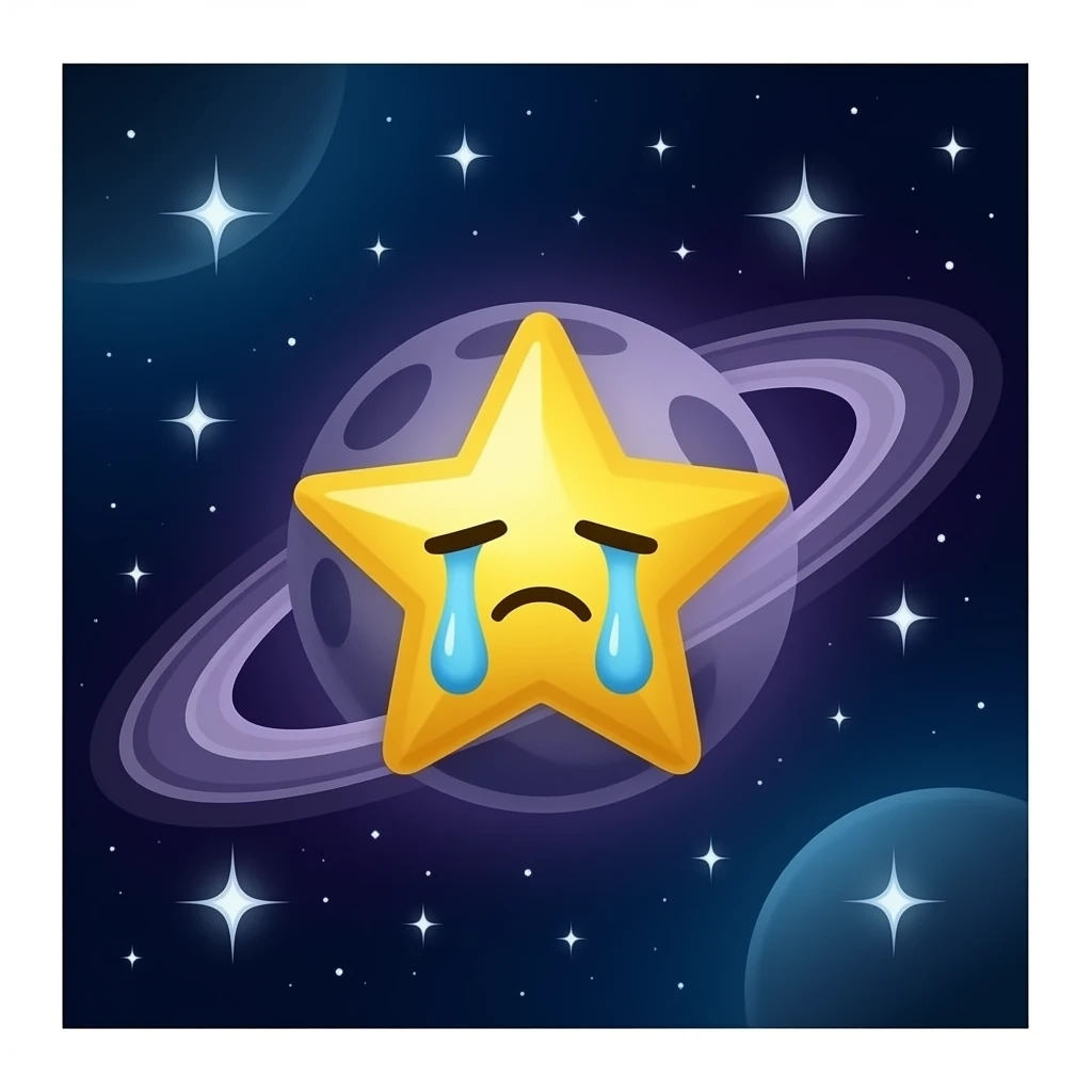 An emoji of litrally everything cool stuff like galaxies and things and an emoji crying Not an actual face an emoji emoji