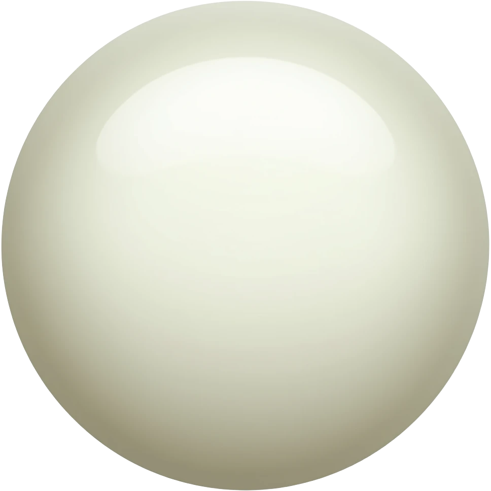 One single white jelly bean emoji