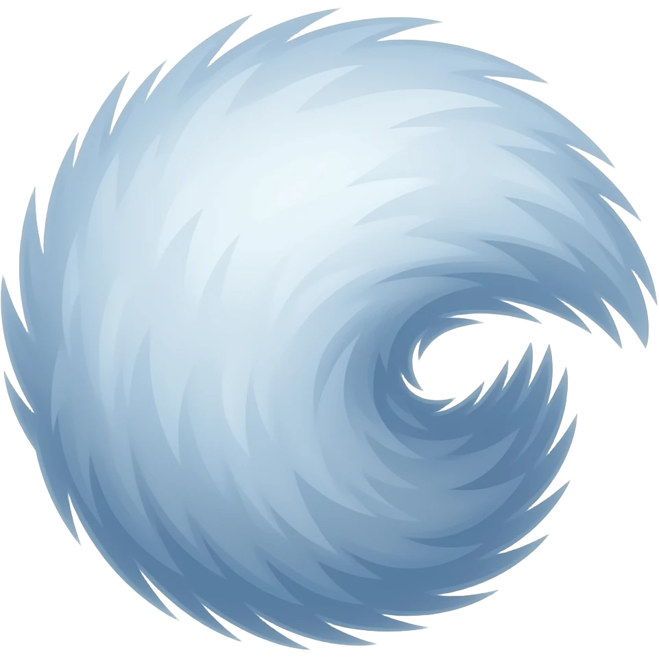 Blue Rabbit tail emoji