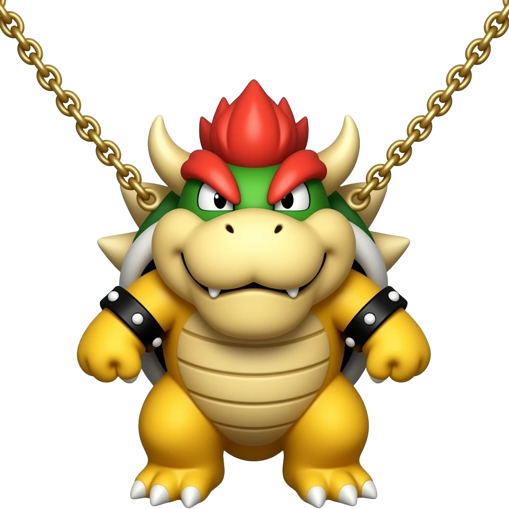 bowser necklace emoji