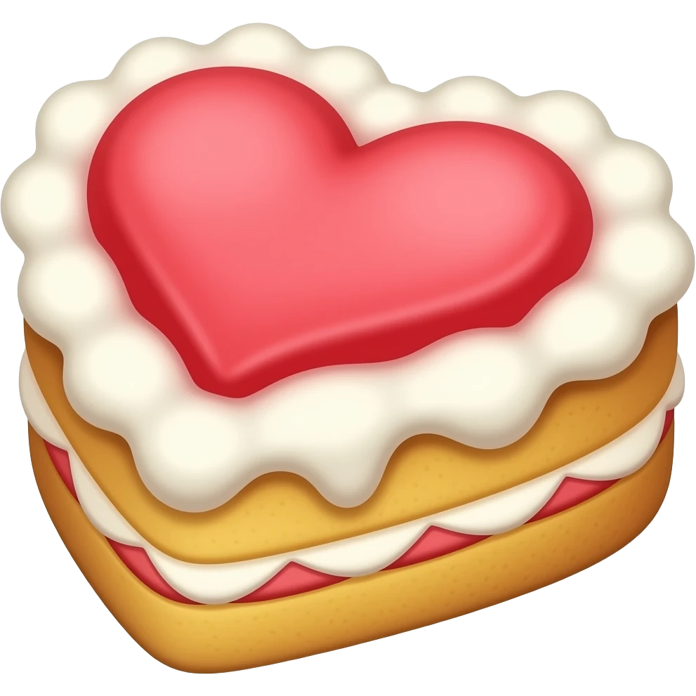 heart cake emoji