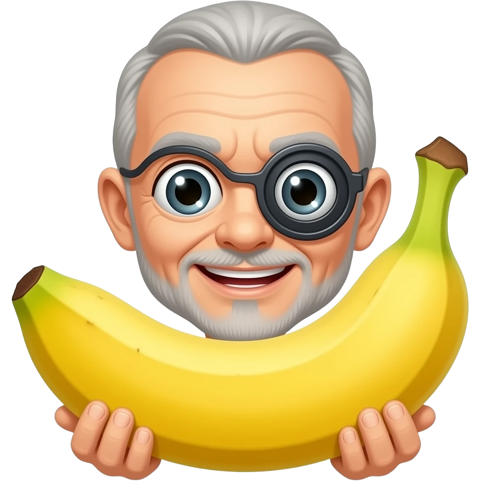 Banana cyclop emoji