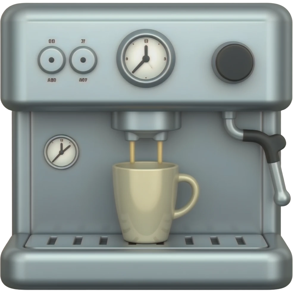 Coffee machine emoji