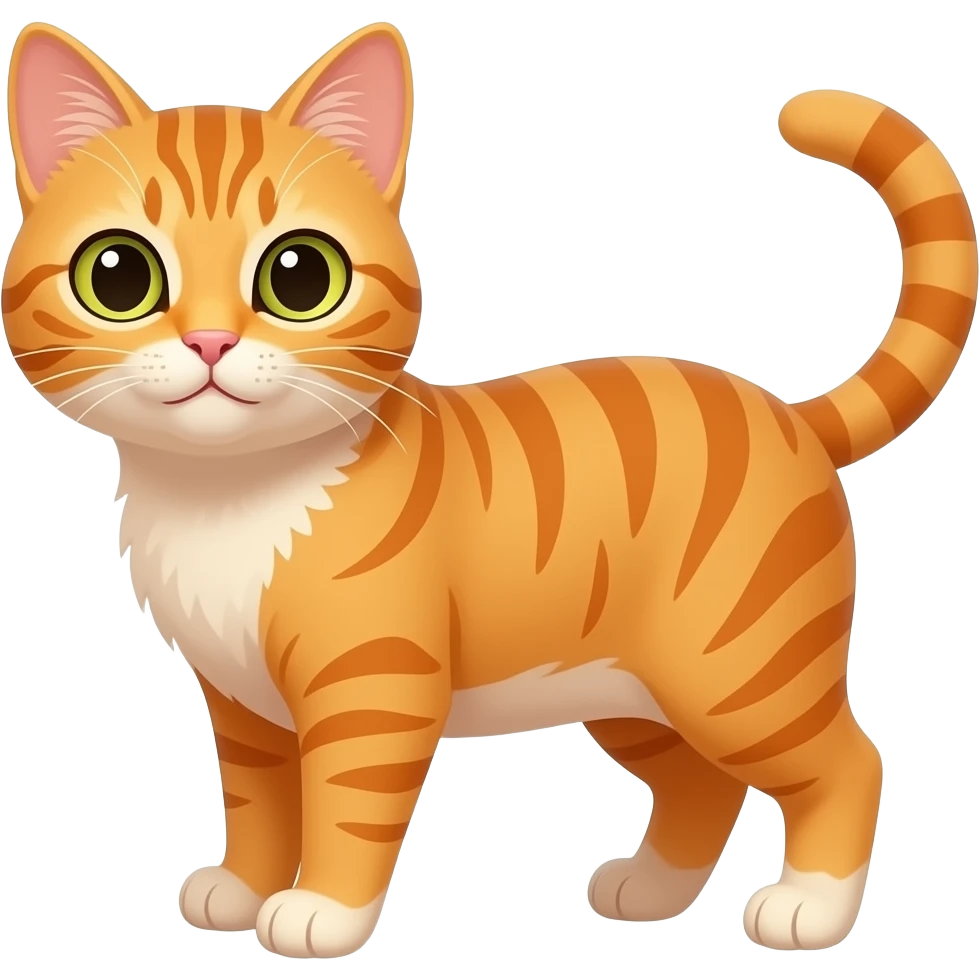 orange cat emoji