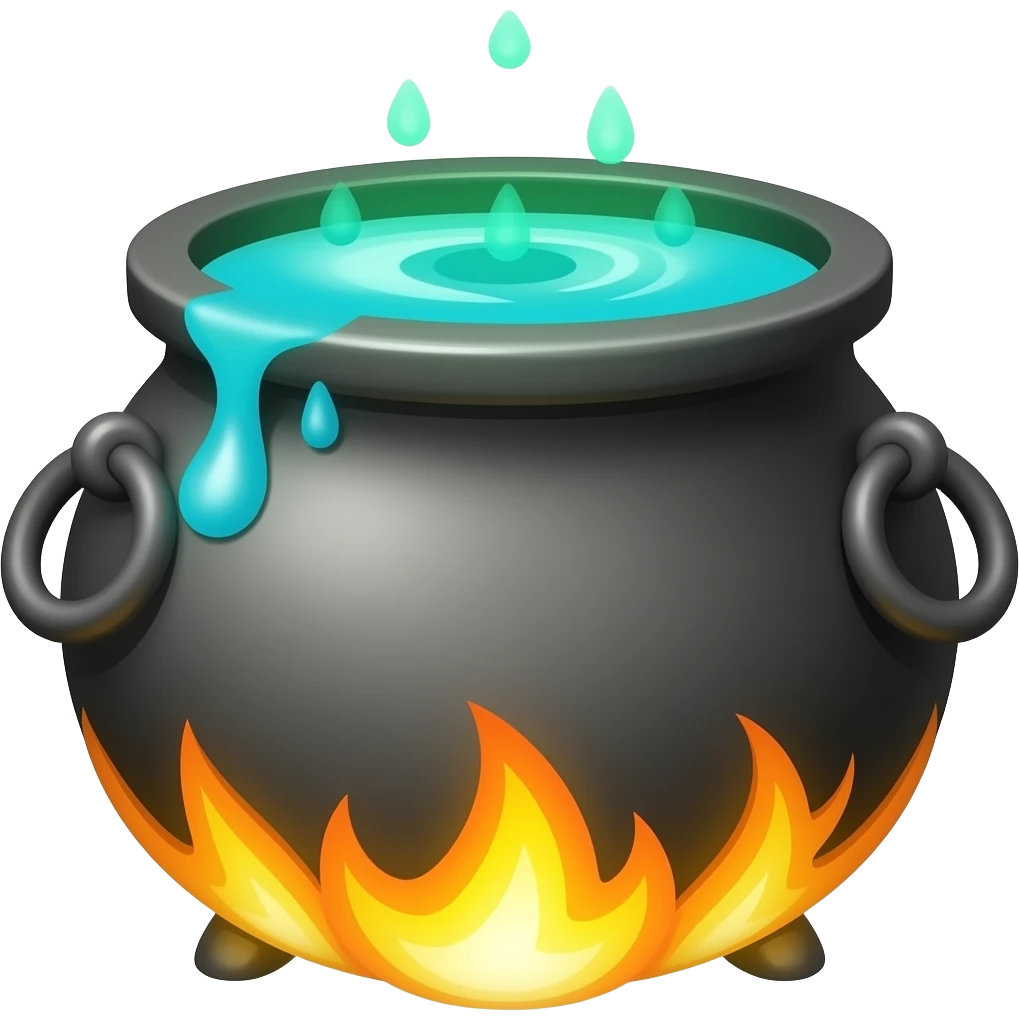 magic cauldron emoji