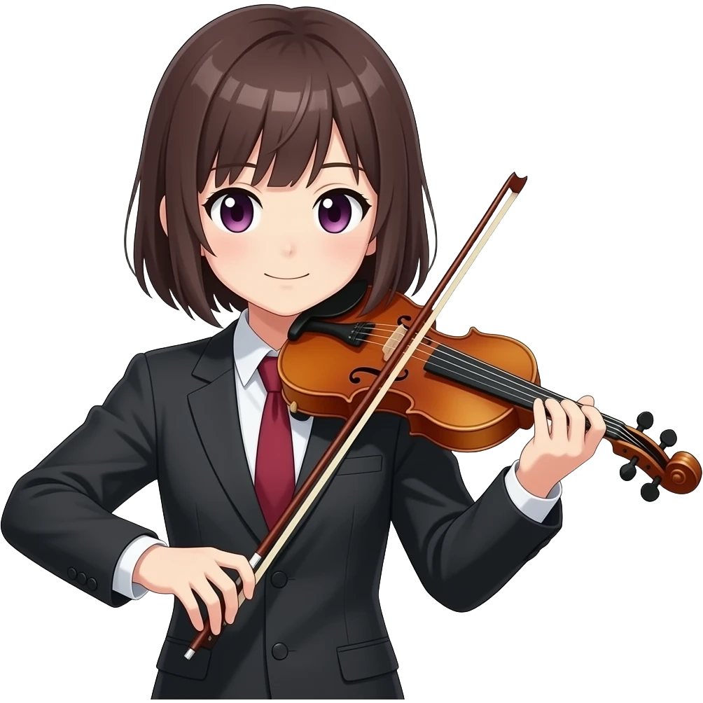 Make me a Danganronpa oc!(Utimate violinist) emoji