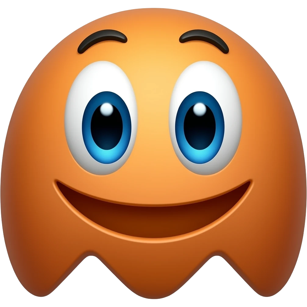 PACMAN NOT GHOST emoji