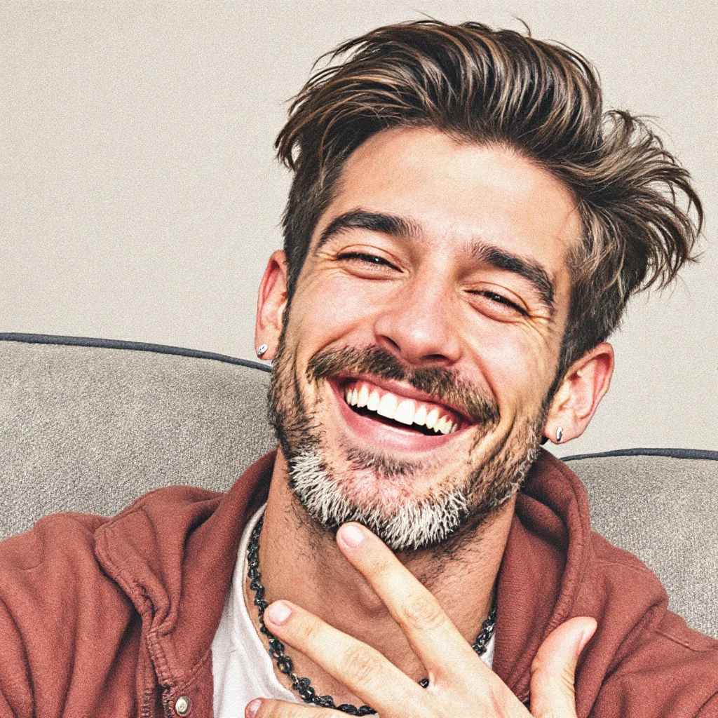 Make him smile emoji