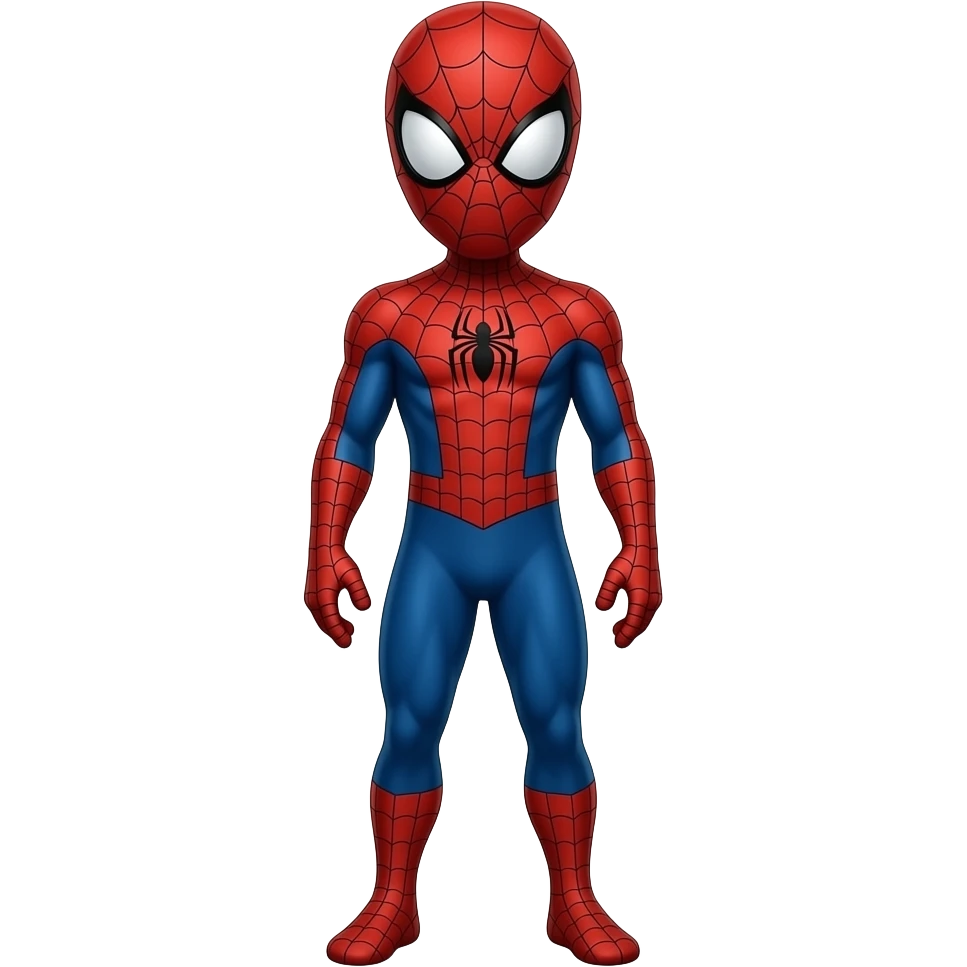 Spiderman whole body emoji