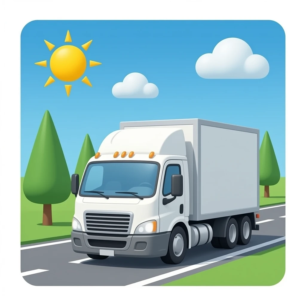 Una cabina de camión emoji