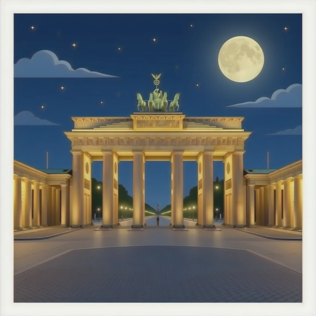 Industrial Age - Brandenburg Gate emoji