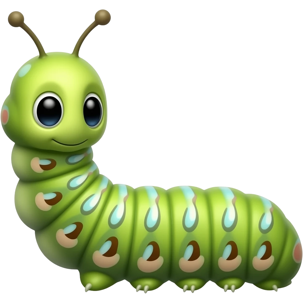 caterpillar emoji