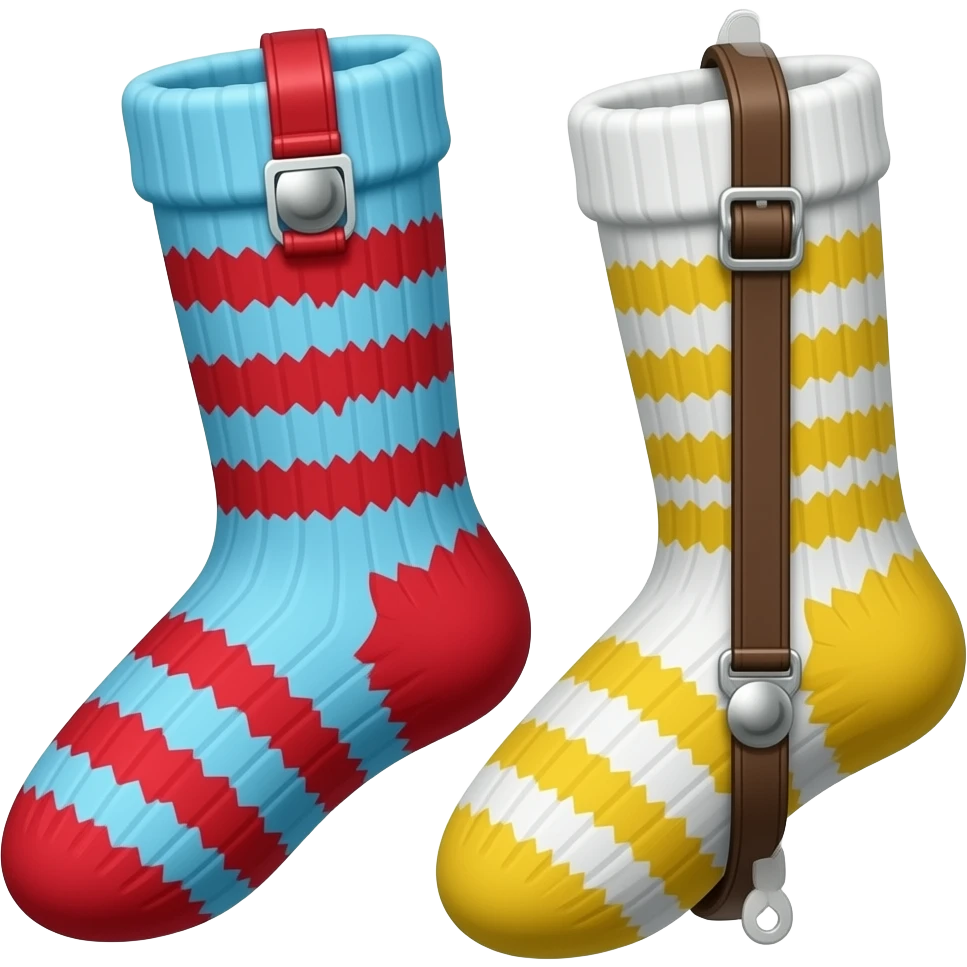 Stockings and suspenders emoji