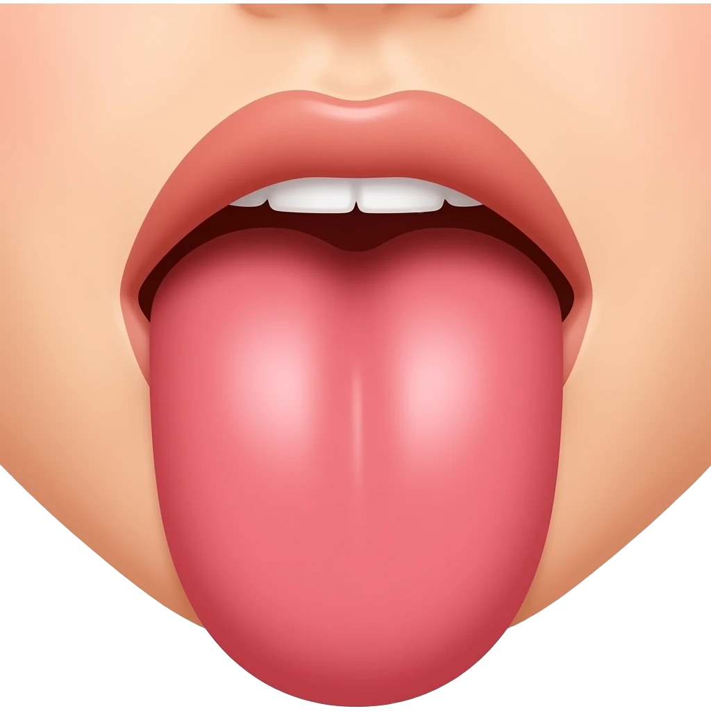 A tung licking a vagina emoji