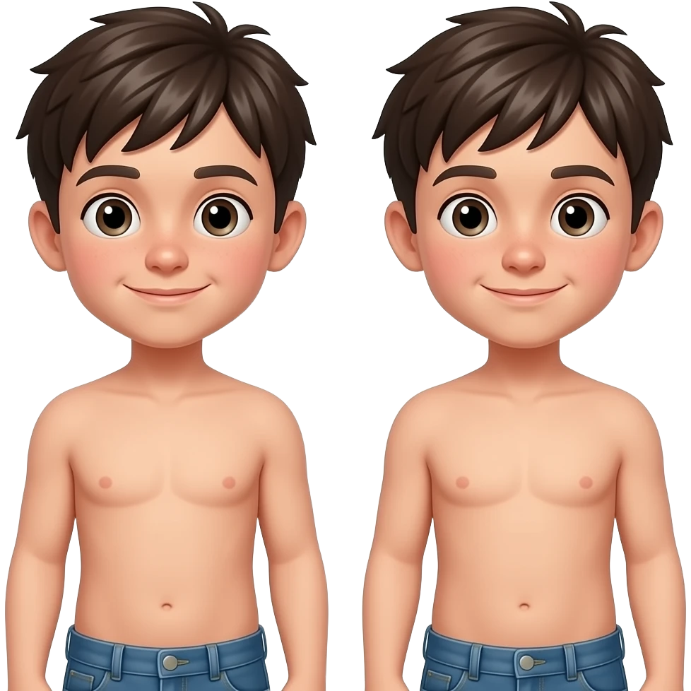 Naked boys emoji