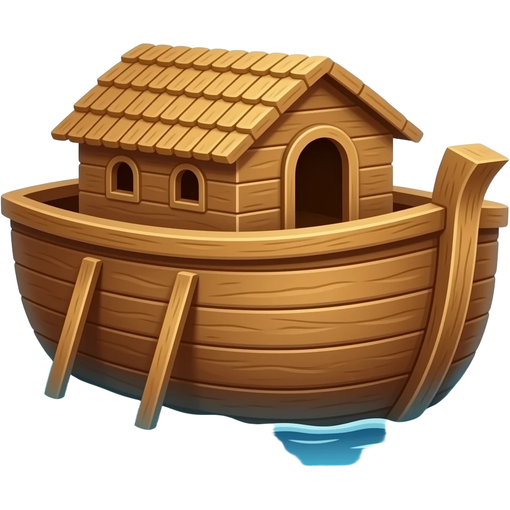 noah's ark emoji