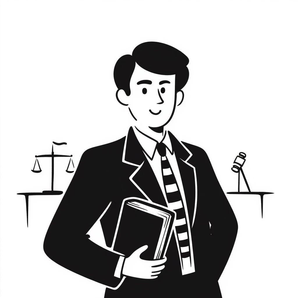 lawyer with book emoji