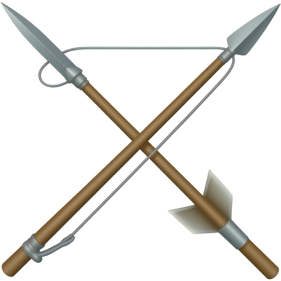 arpón de pesca emoji