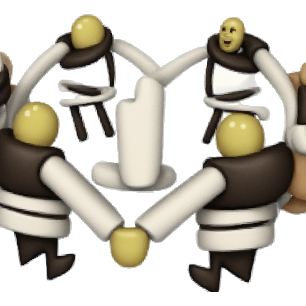 soft focus on clean canvas emoji