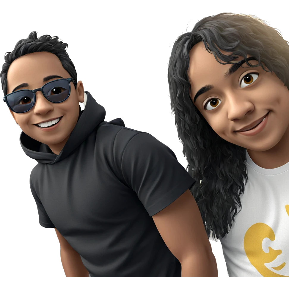 smiling boy with sunglasses emoji