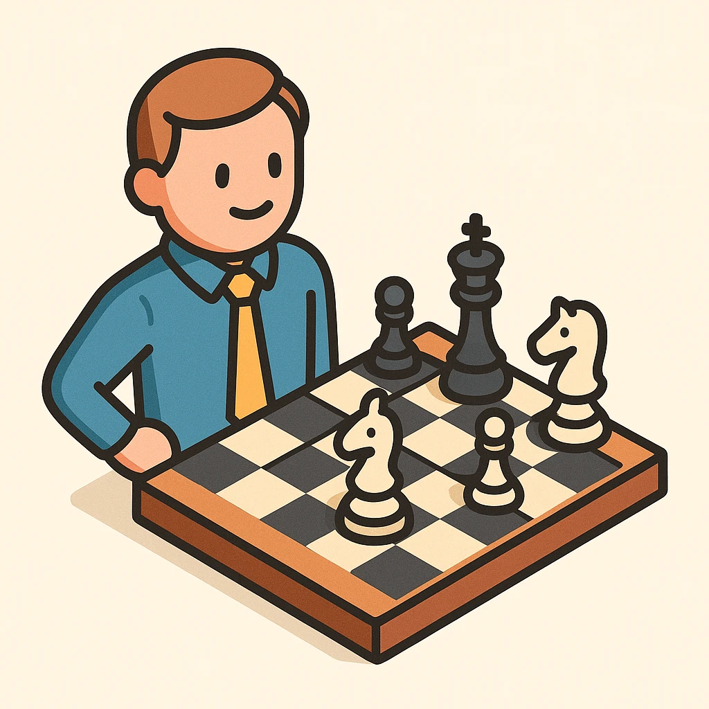 a chess coach emoji